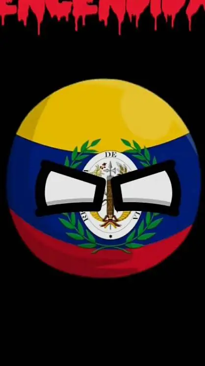 ai character: Countryballs background