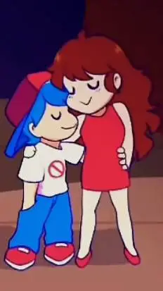 ai character: BF Y GF💘 background