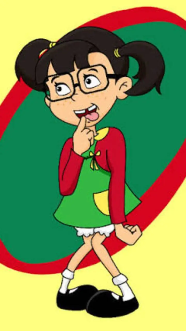 ai character: La Chilindrina❤️💚💛 background