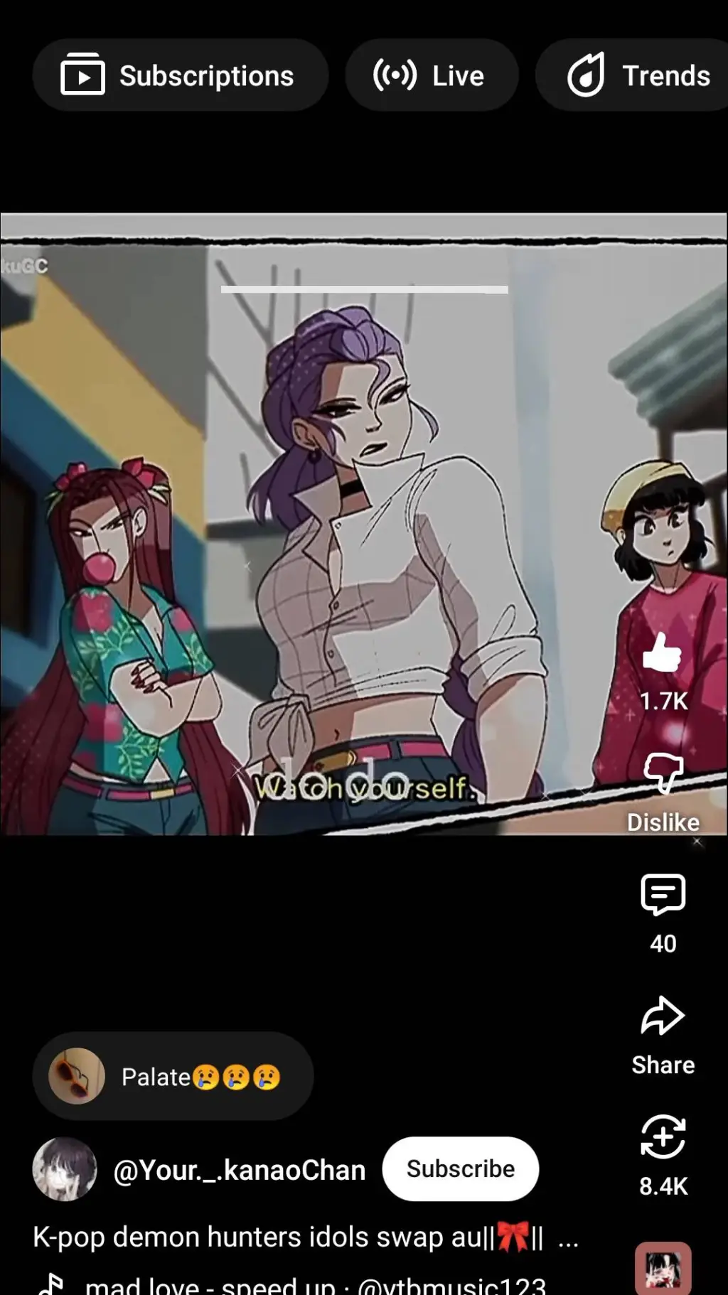 ai character: KPDH background