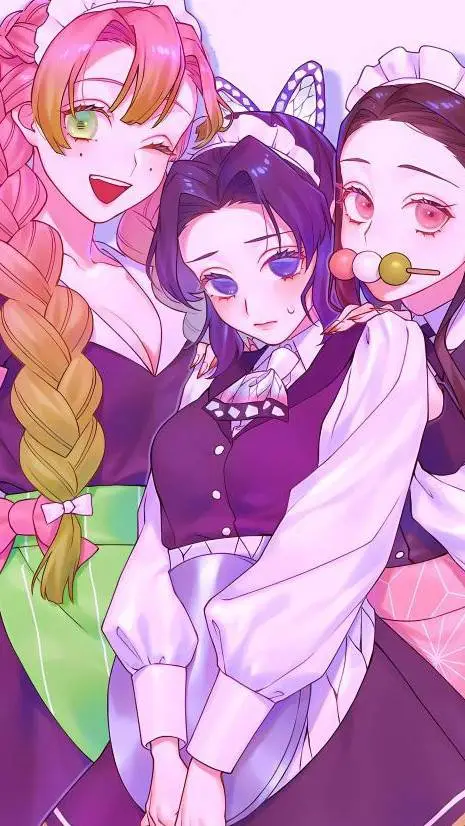 ai character: kny café  background