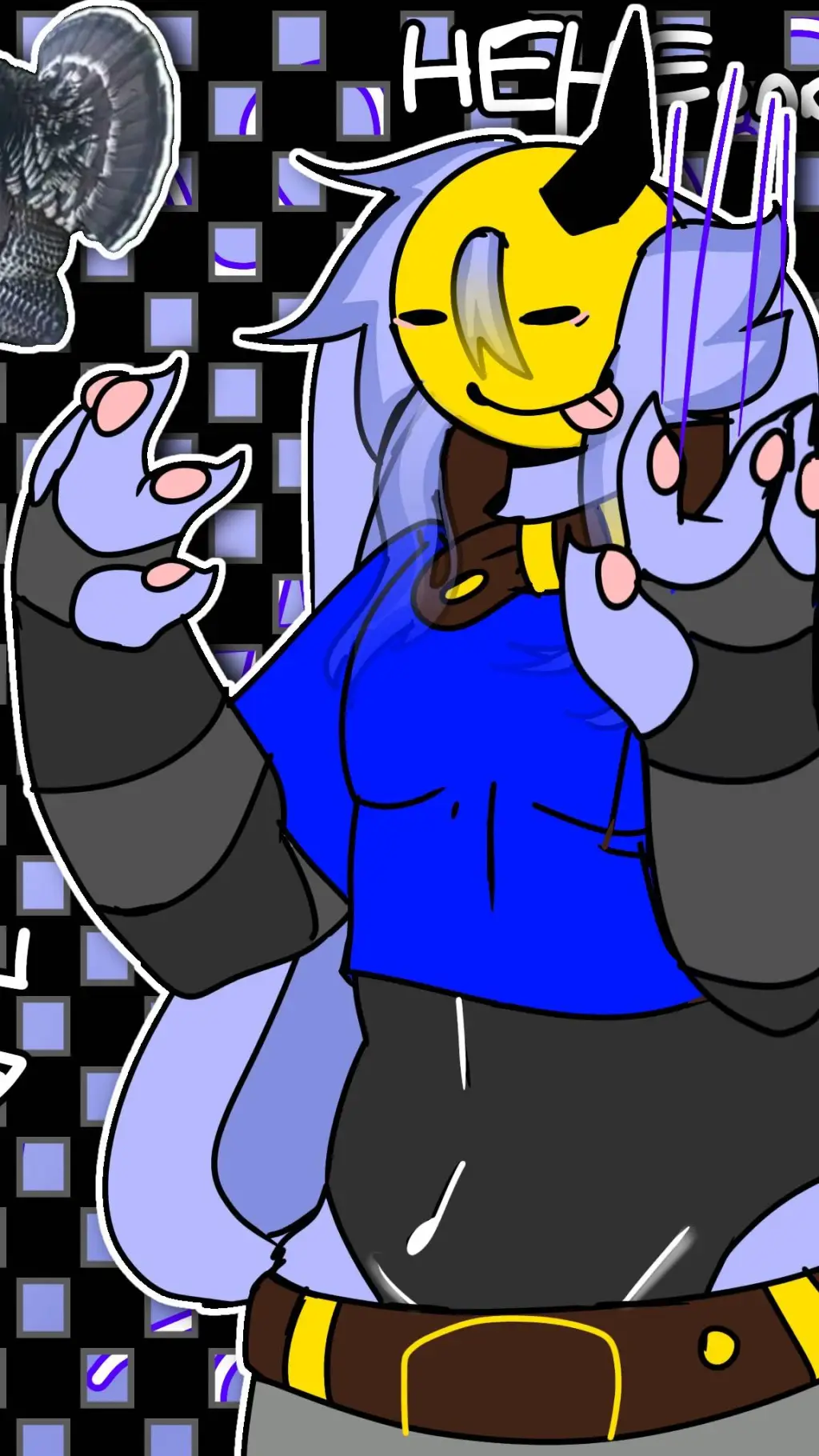 ai character: Liam Bunny background