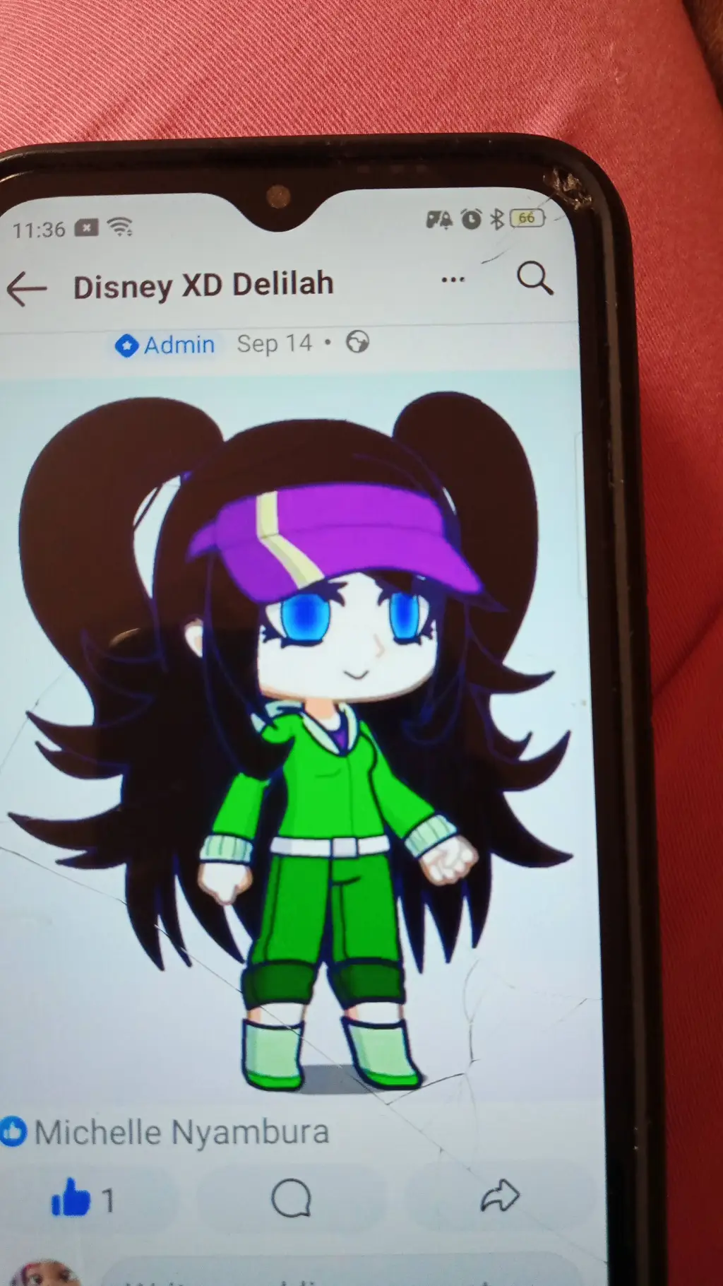 ai character: Delilah  background