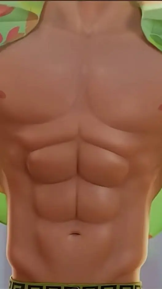 ai character: Abby abs background