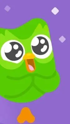 ai character: Duolingo  background