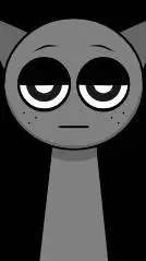 ai character: Gray  background