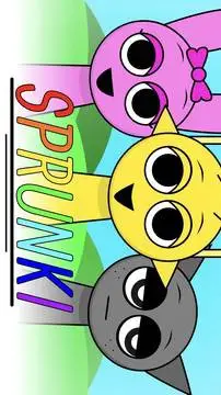 ai character: sprunki  background