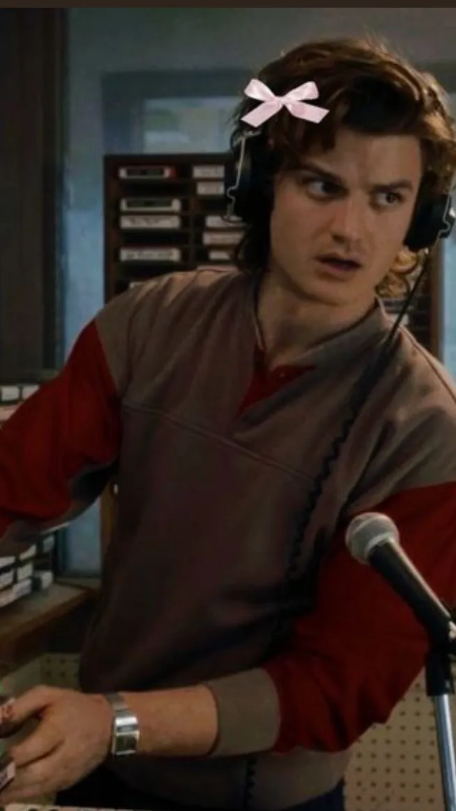 ai character: Steve Harrington  background