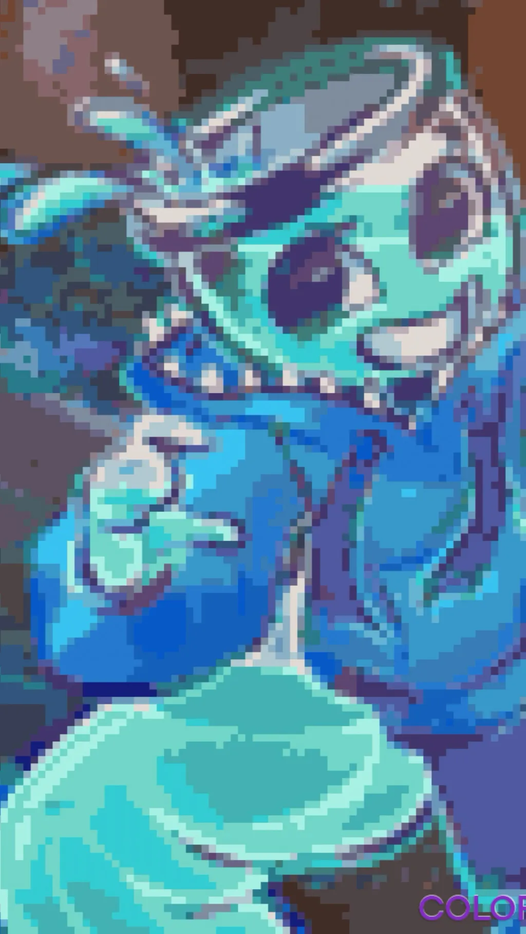 ai character: Fill background