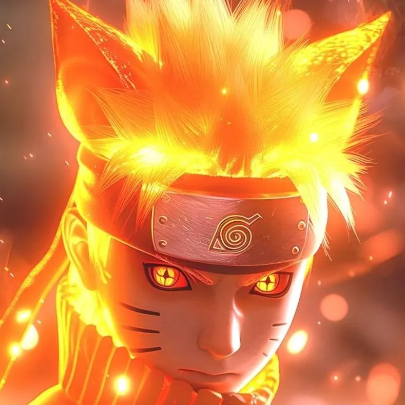 chat with ai character: orange fire guy
