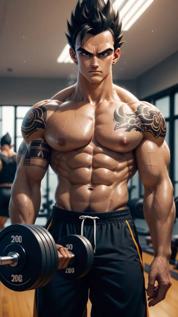 Talkie AI - Chat with Vegeta (Gym)