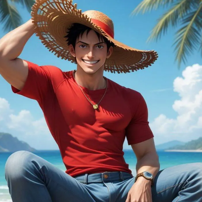 chat with ai character: Luffy