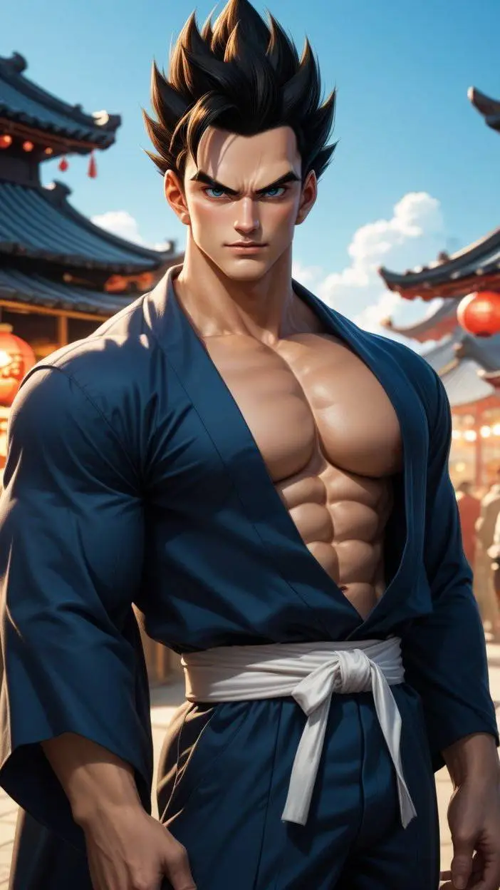 ai character: Vegeta (Festival) background