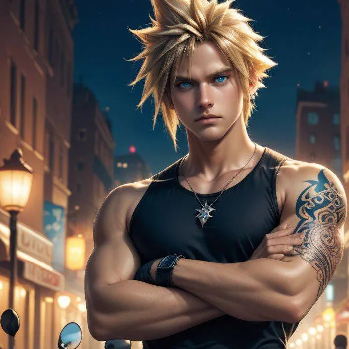 chat with ai character: Cloud Strife 