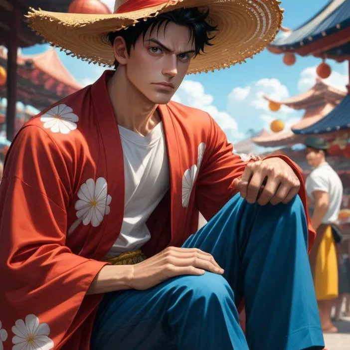 chat with ai character: Luffy