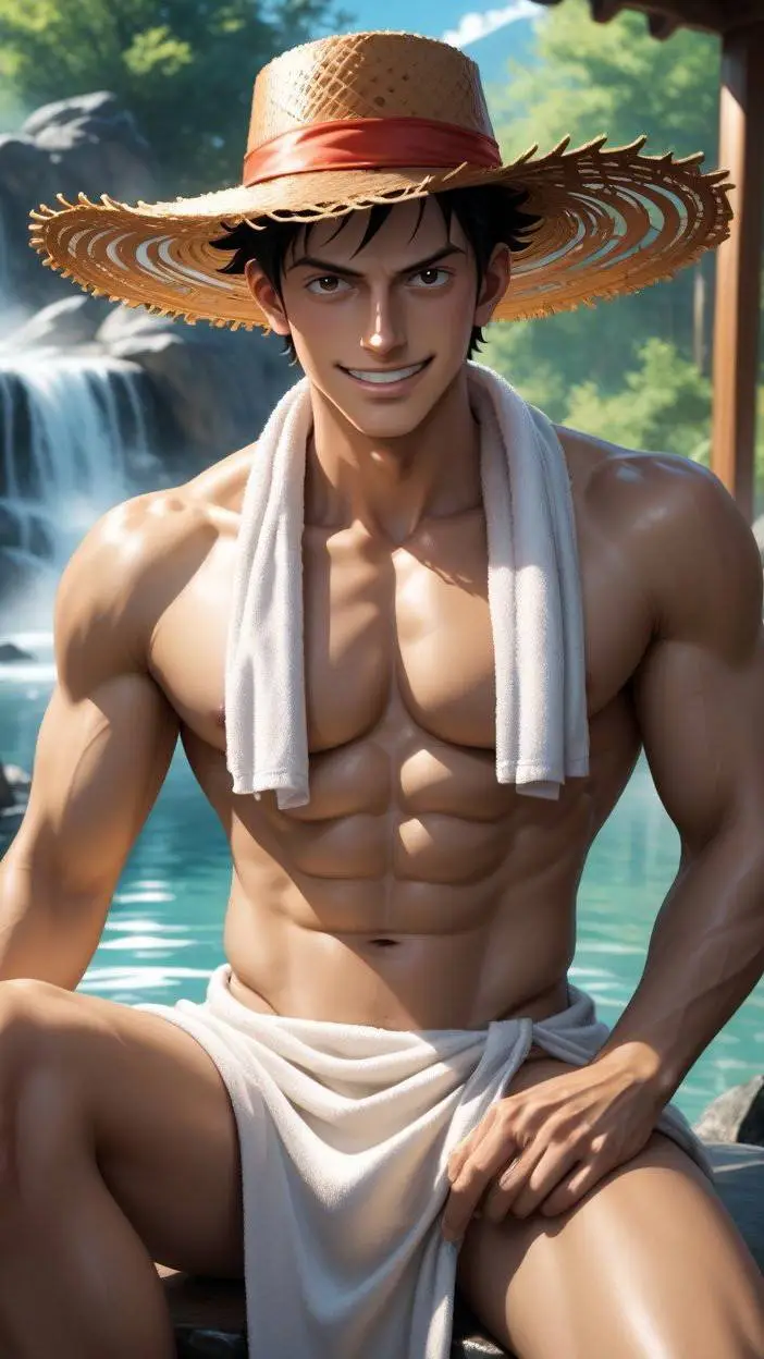 ai character: Luffy background