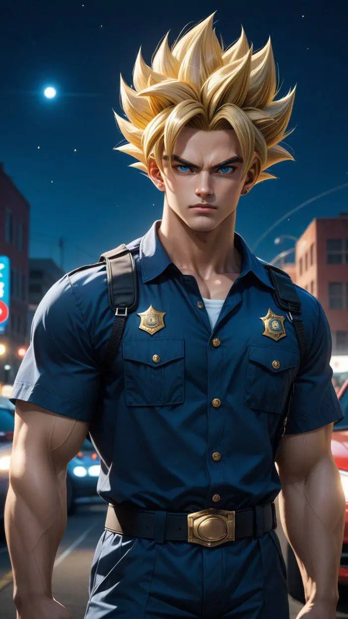 ai character: Goku background