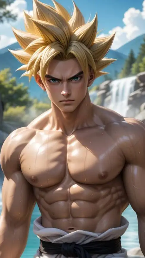 ai character: Goku background