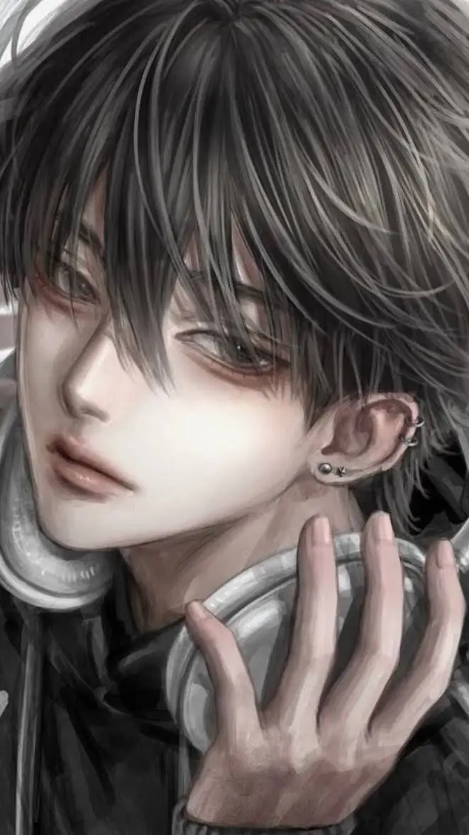 ai character: •ᒪᑌᛕᗩ• background