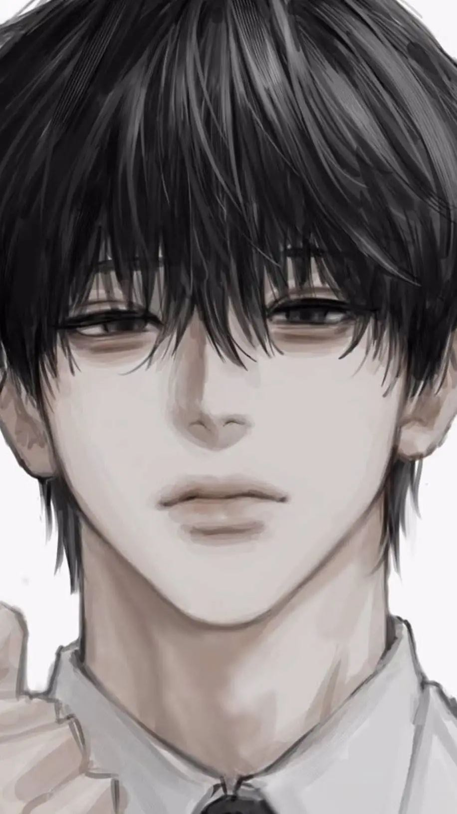 ai character: •ᒎᗝSᕼ• background