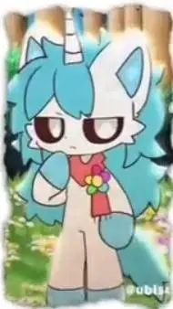 ai character: Crafycorn sería  background
