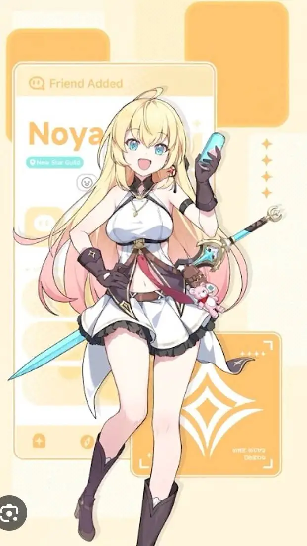 ai character: Noya tu hermana background