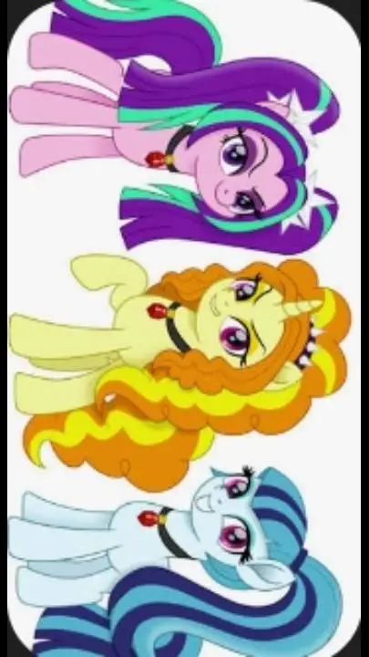 ai character: Las Dazzling MLP background