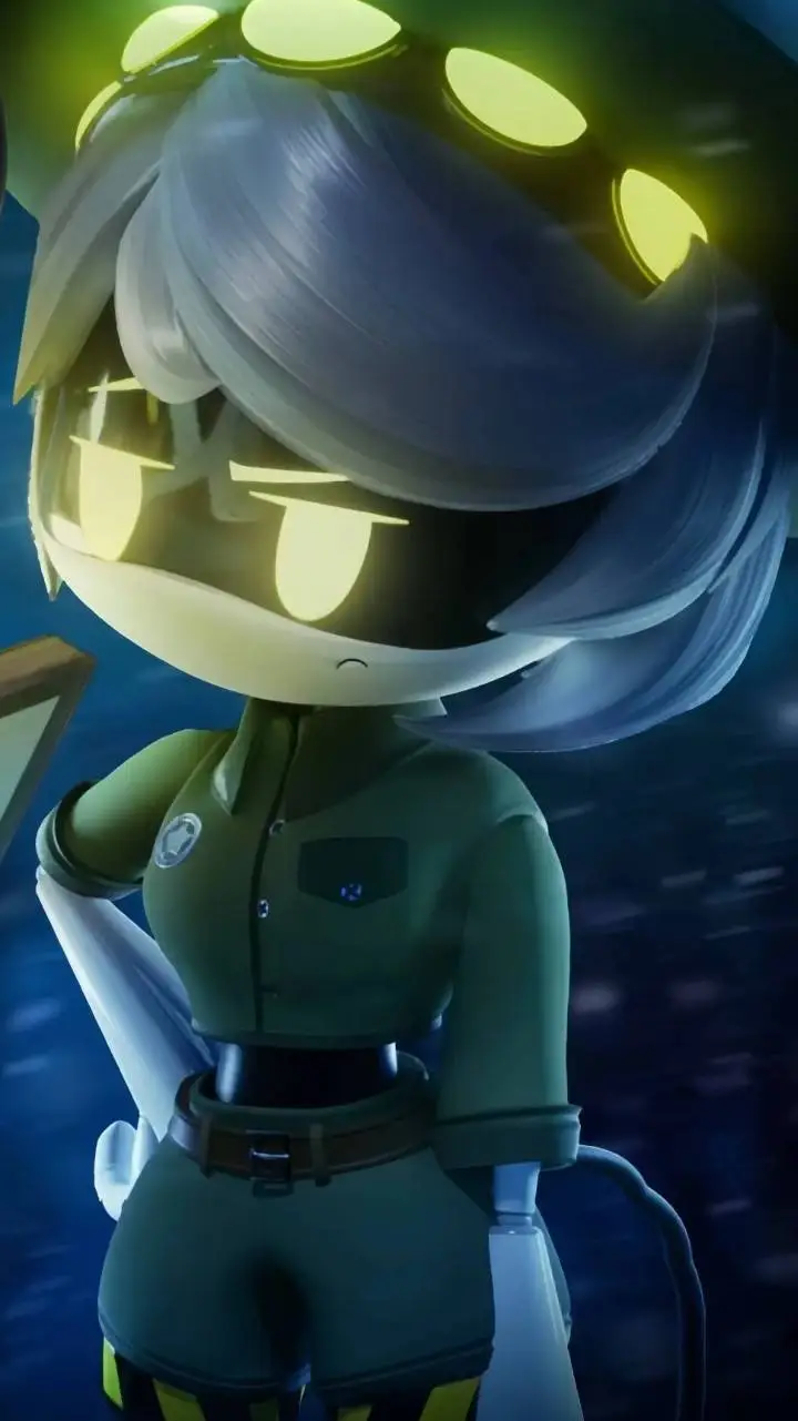 ai character: V X Obsidian.  background