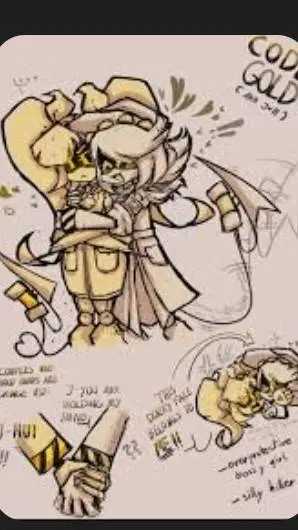 ai character: 💛 J X N 💛 background