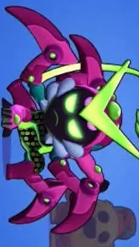 ai character: Virus Charlie.  background
