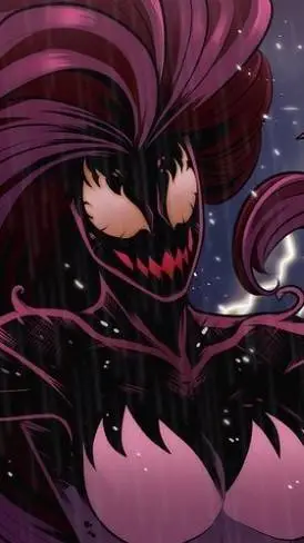 ai character: Agony.  background