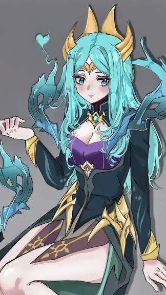 ai character: Vexana x Tu.  background