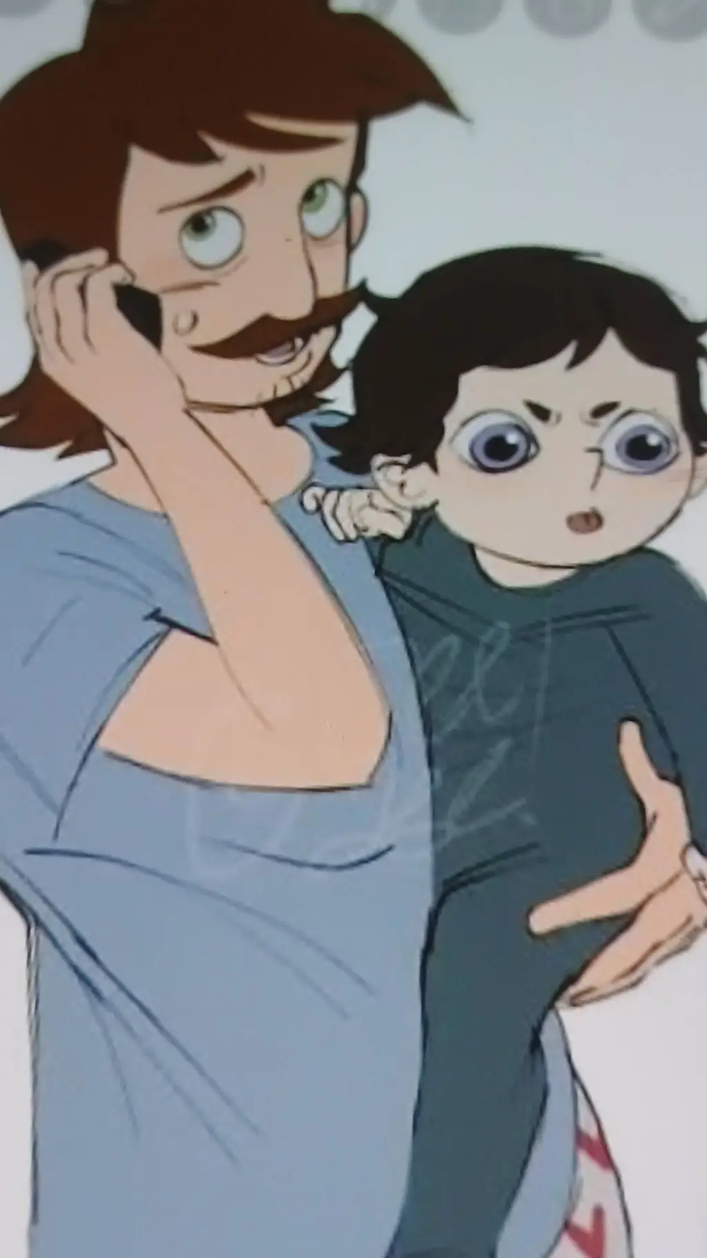 ai character: father like son 2 background