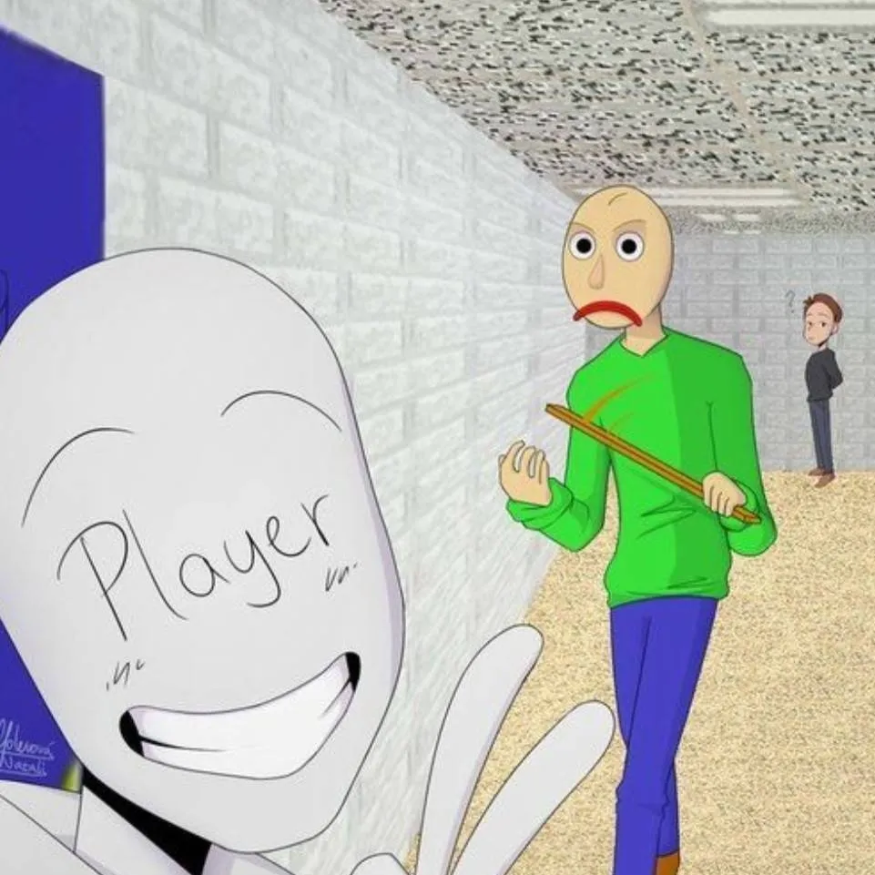 chat with ai character: Baldi's basics pt3