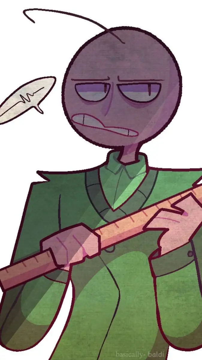 ai character: Baldis Basics pt6 background