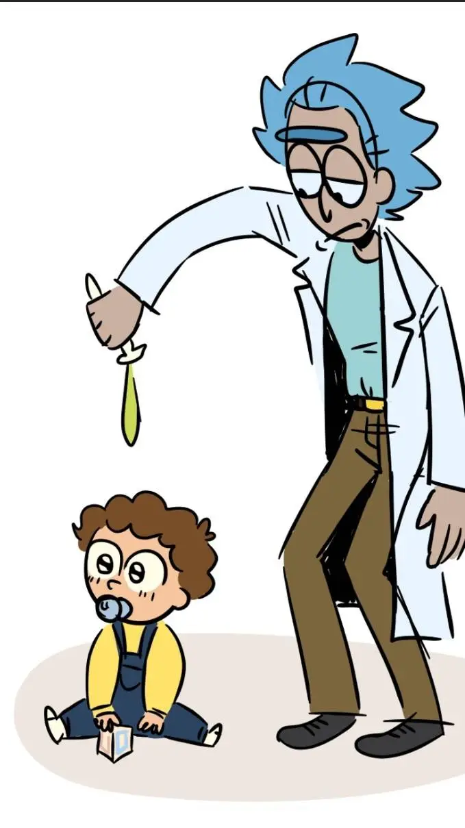 ai character: Rick & Morty pt9 background