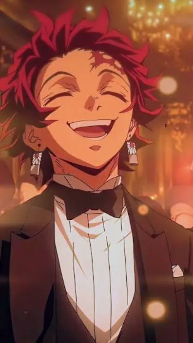 ai character: Prom Tanjiro  background