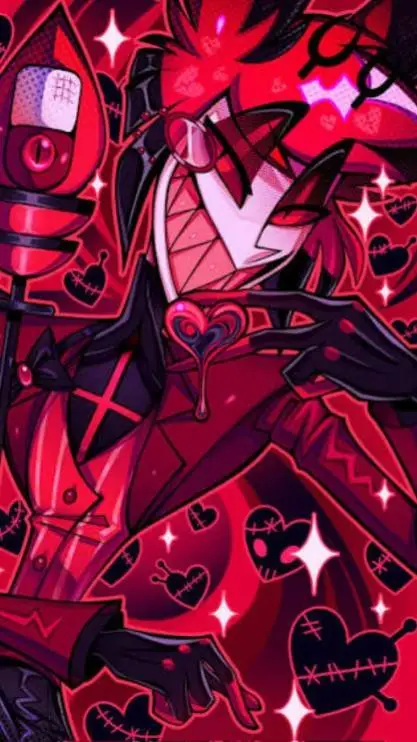ai character: Alastor 📻🦌 background