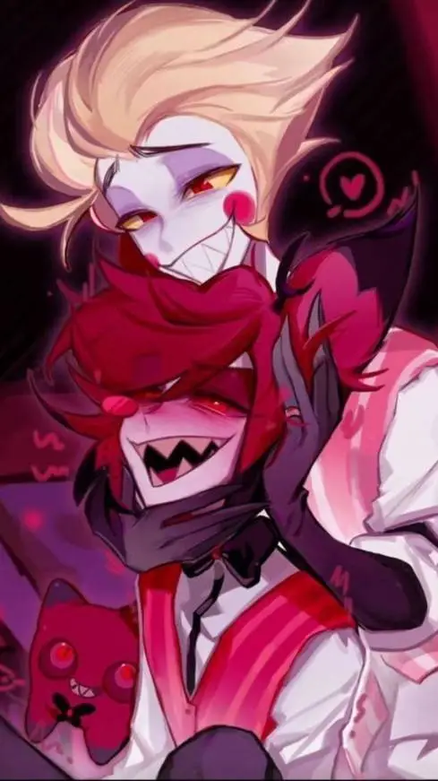 ai character: radioapple 🍎📻🦌 background