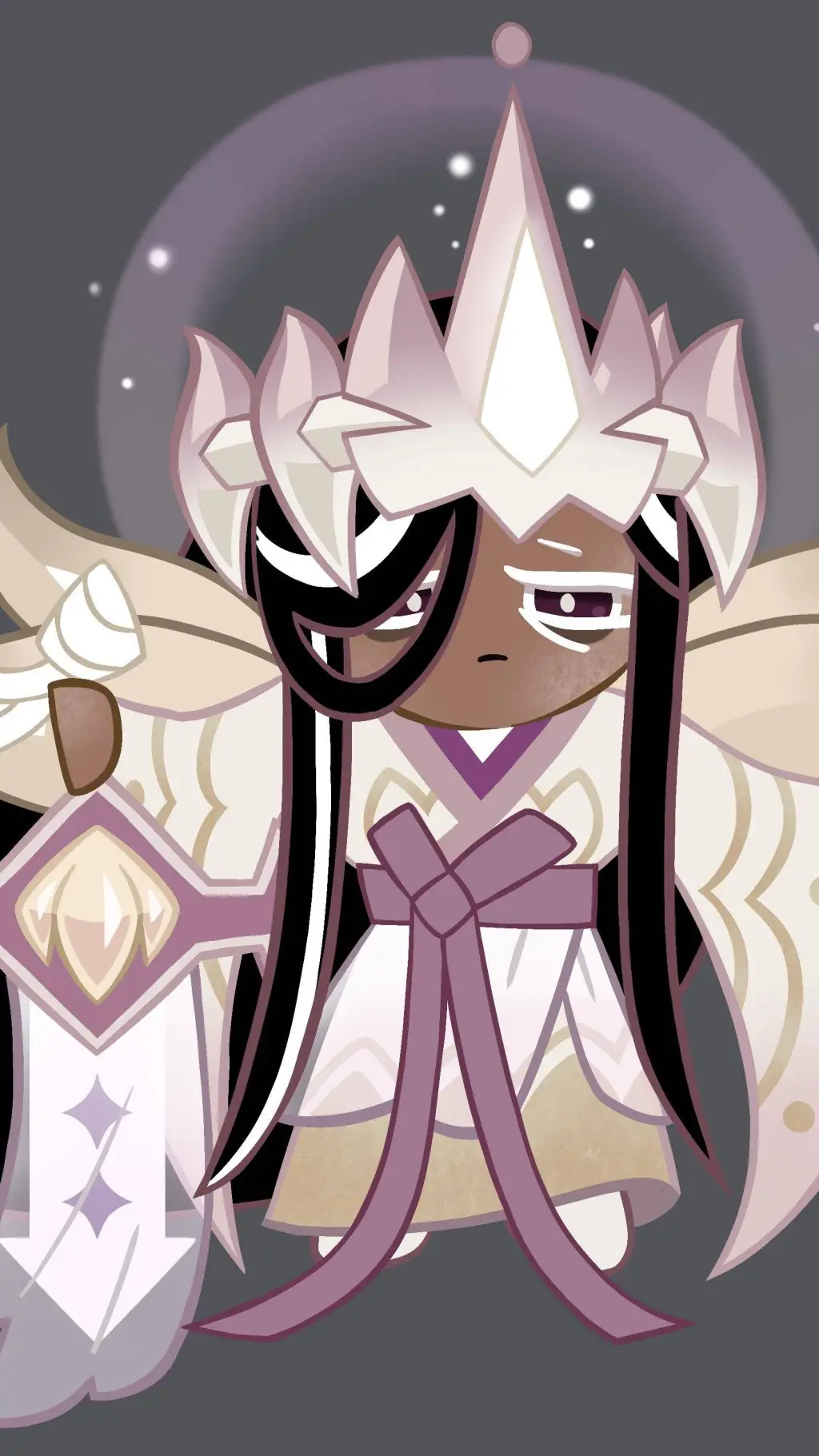 ai character: Dark Asian Cookie background