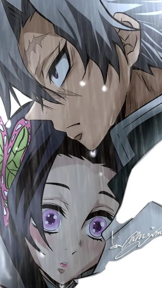 ai character: Sanemi x Kanae >:C background