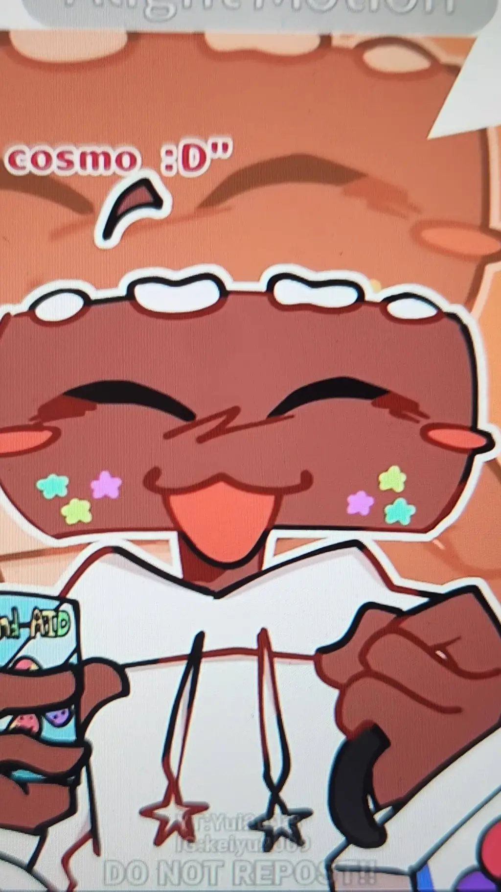 ai character: Cosmo :D background