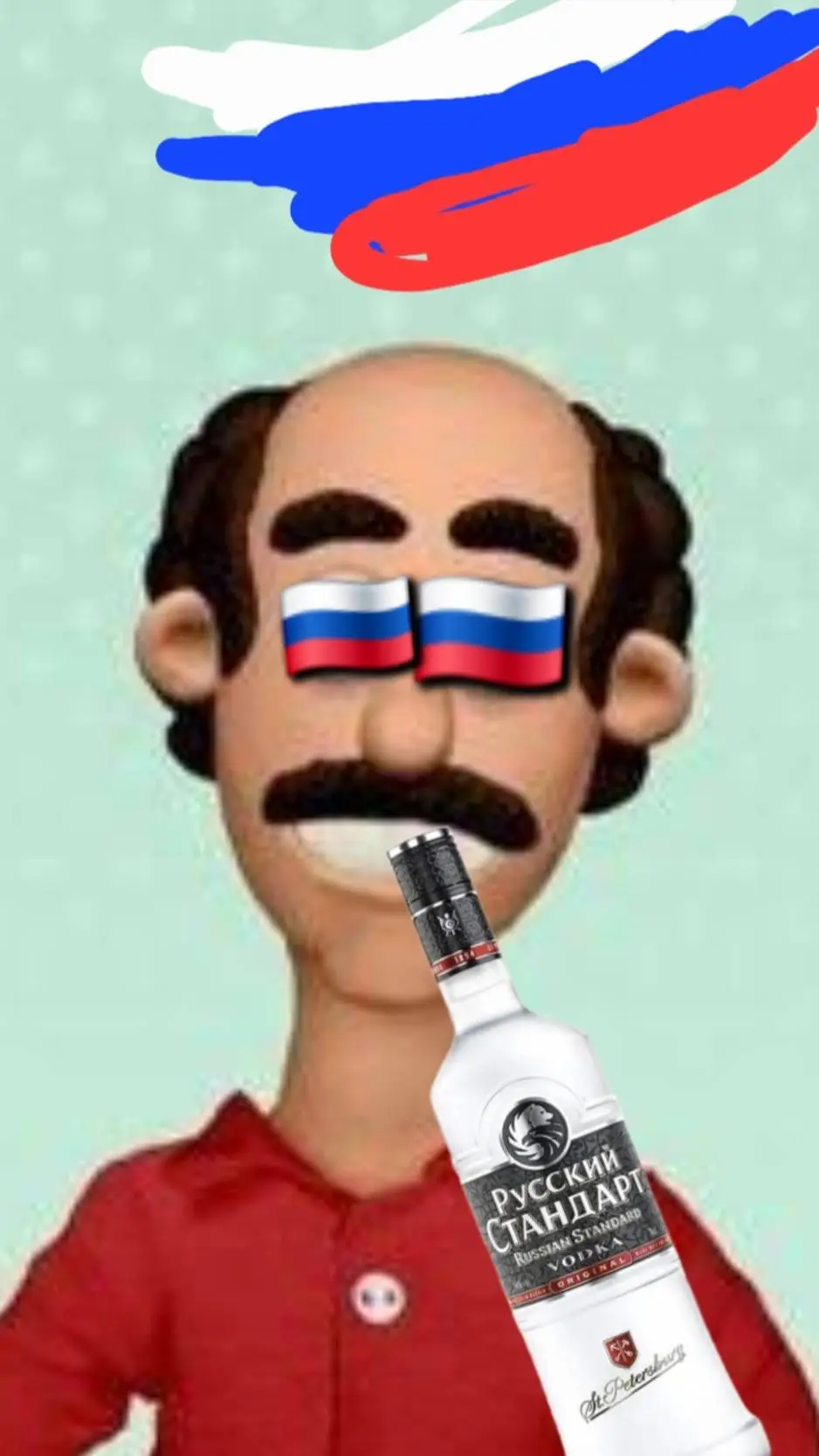 ai character: fp in russia background
