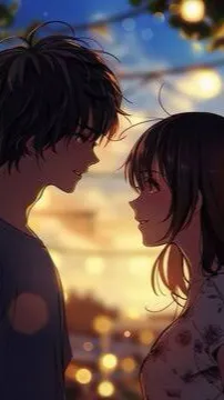 ai character: Violet  background