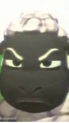 ai character: wooly background