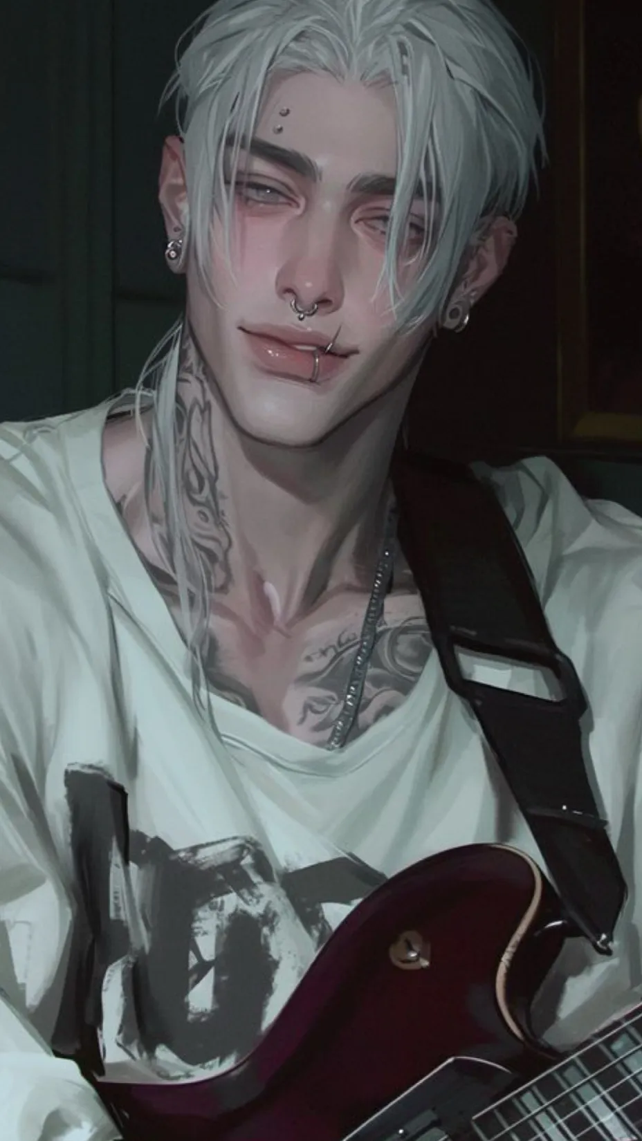 ai character: Ким✨ background