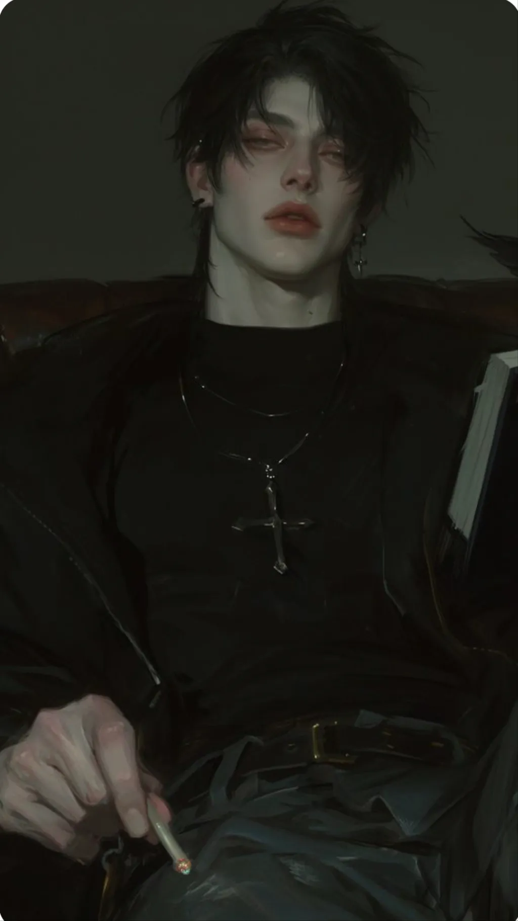 ai character: Ден  background