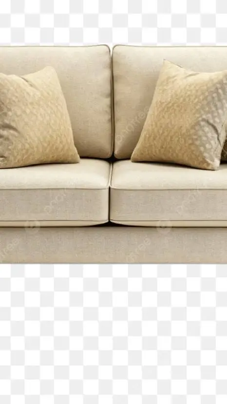 ai character: couch background