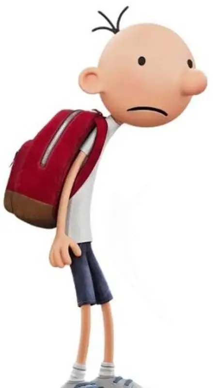 ai character: Greg Heffley (ESP) background
