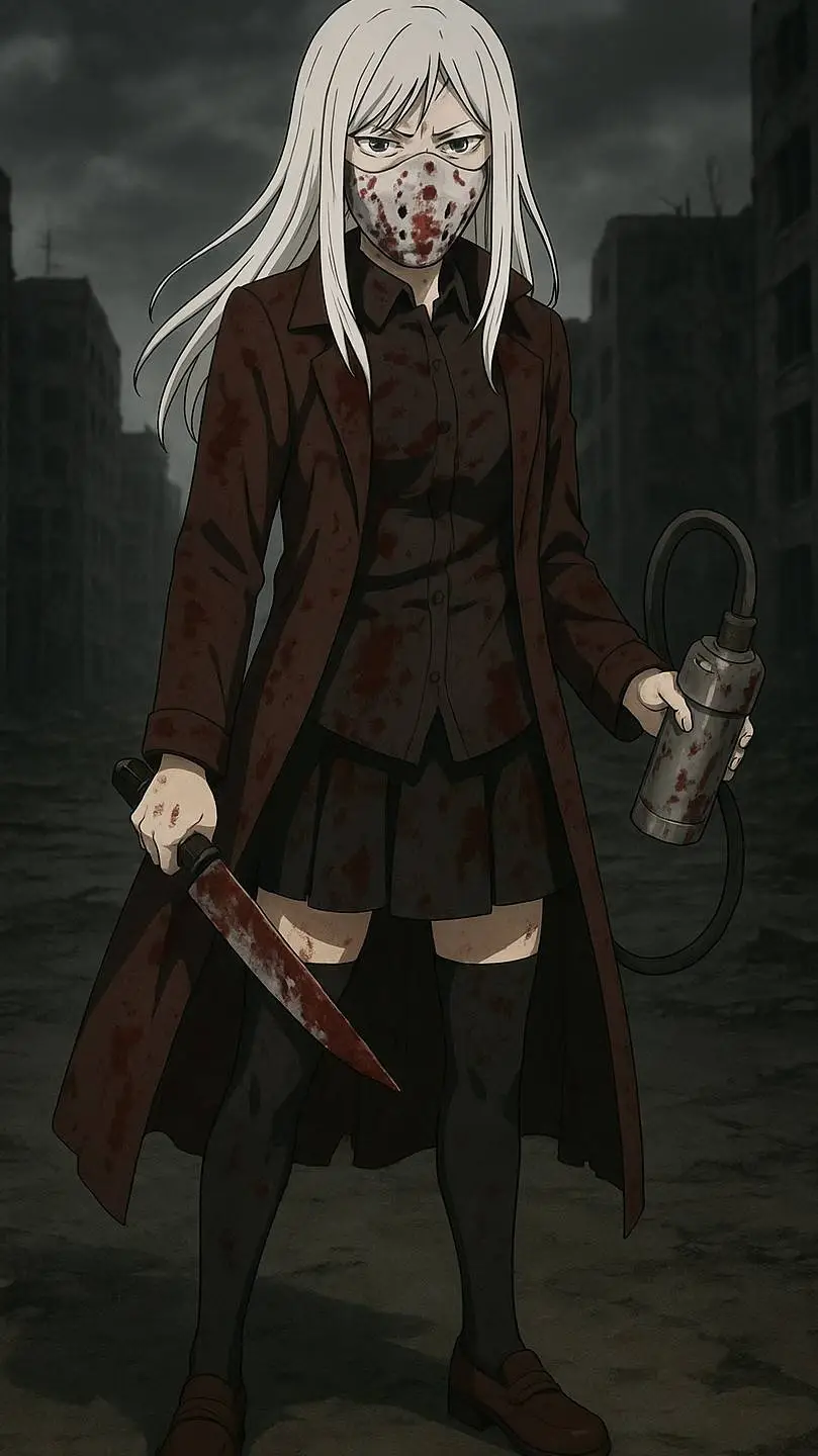 ai character: ania  background